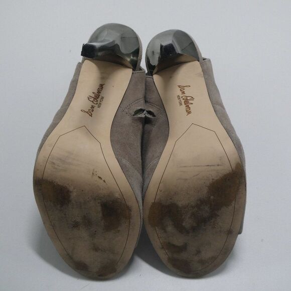 Sam Edelman Palma Suede Sandal Heel Booties LaceUp - Picture 10 of 10